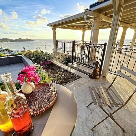 Blue Room In A Shared Villa Diamant With Communal Pool And Sea View Гранд-Кейс Екстер'єр фото